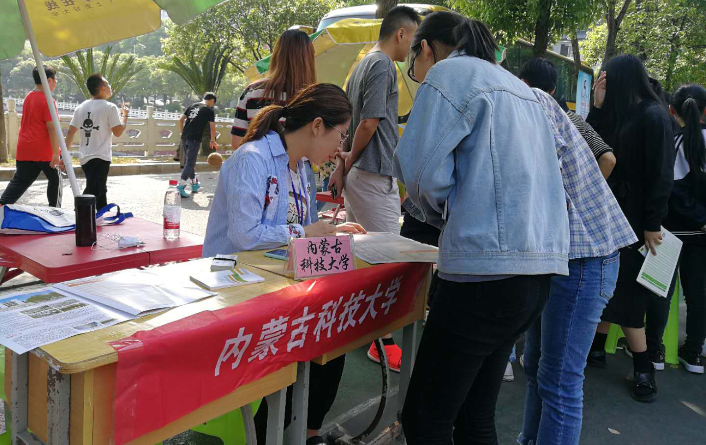 重庆丰都招生咨询现场